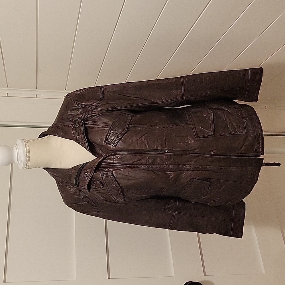 Leather jacket